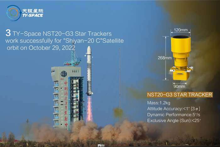 NST20-G3 Star Trackers Work For Satellite