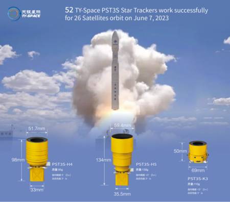 52 Star Trackers Orbit Successfully