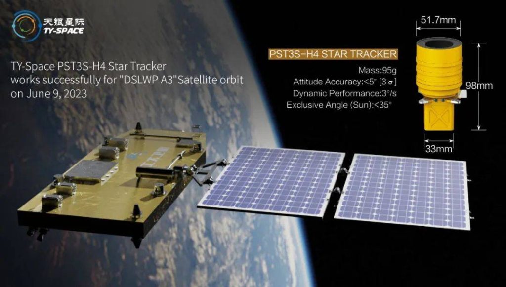 PST3S Star Tracker Works For Satellite