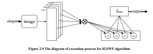 The diagram of execution process for IGSWF algorithm